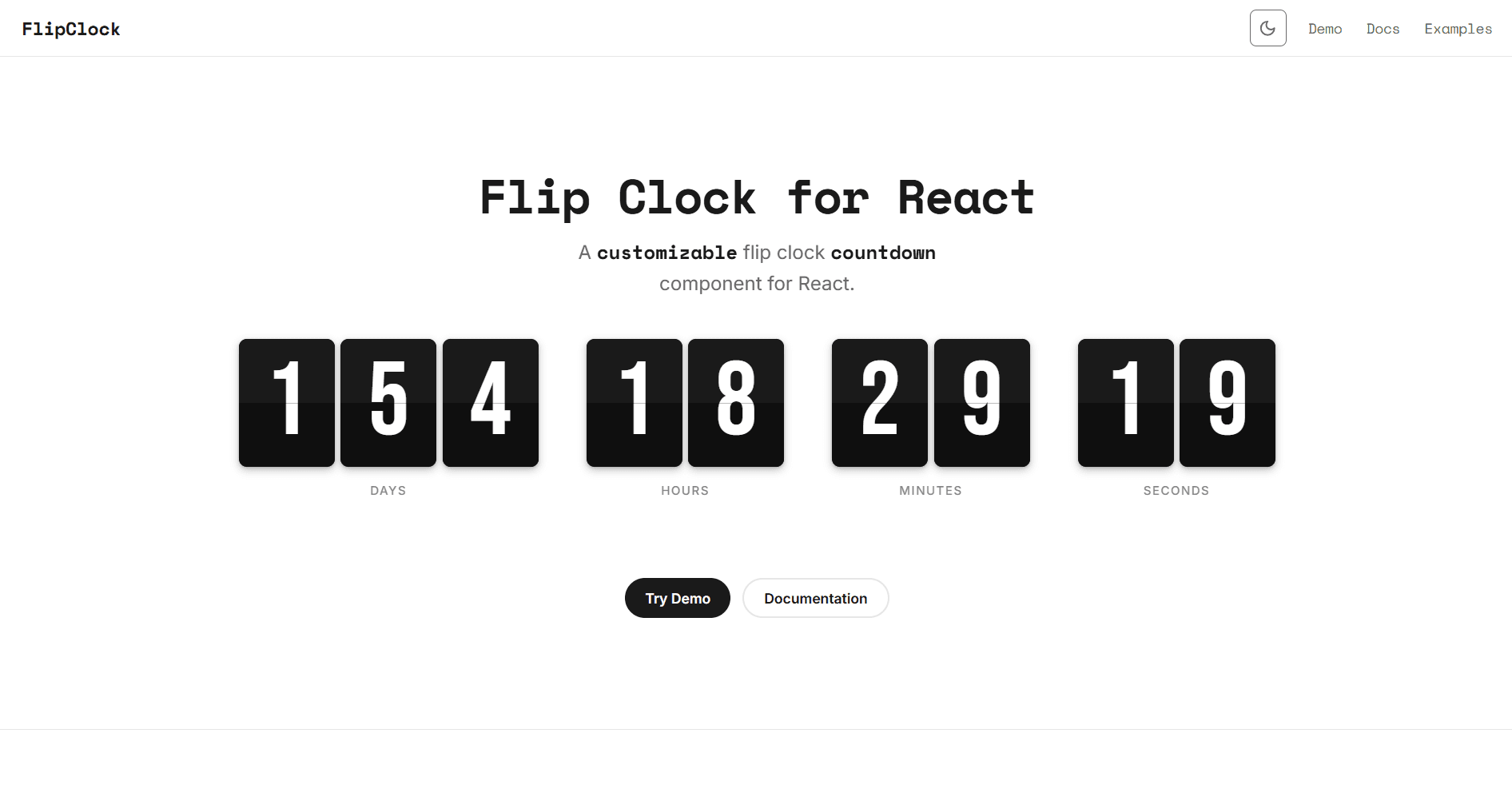FLIP CLOCK